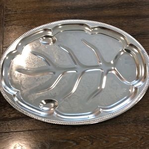 Vintage Interpur Oval Serving Tray